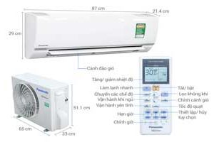 Máy lạnh Panasonic 1HP inverter